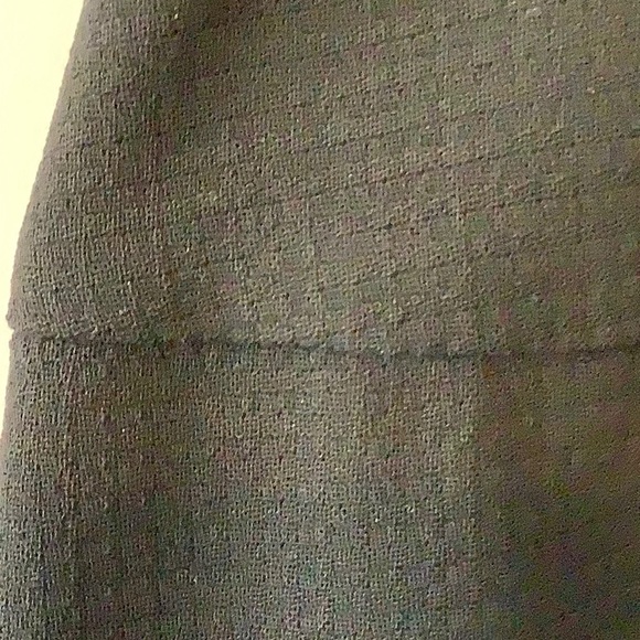 Black 100% Wool Pink Tartan Skirt - size 12 - FTTS - Picture 3 of 6